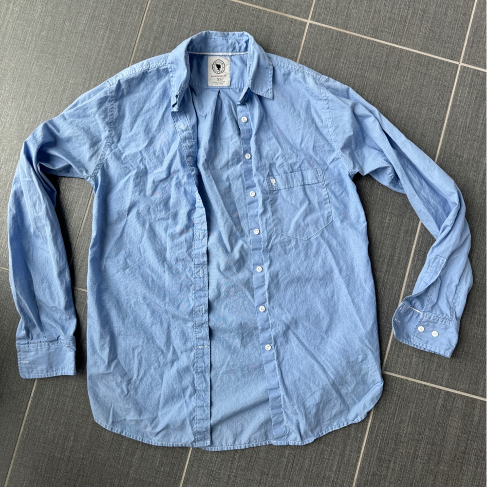 Talula boyfriend fit button up - xs